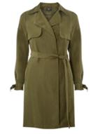 Dorothy Perkins Khaki Longline Waterfall Mac