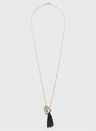 Dorothy Perkins Heart And Tassel Pendant Necklace
