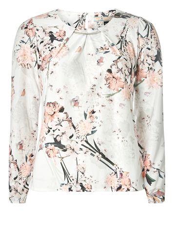 Dorothy Perkins *billie & Blossom Ivory Jersey Floral Top