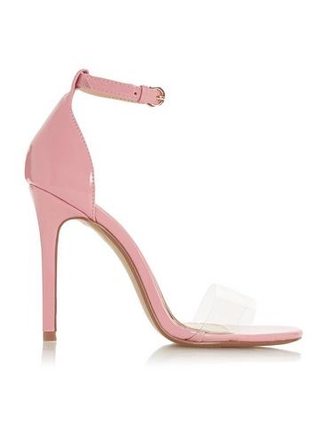 *head Over Heels By Dune Pink Micah Ladies High Heel Sandals