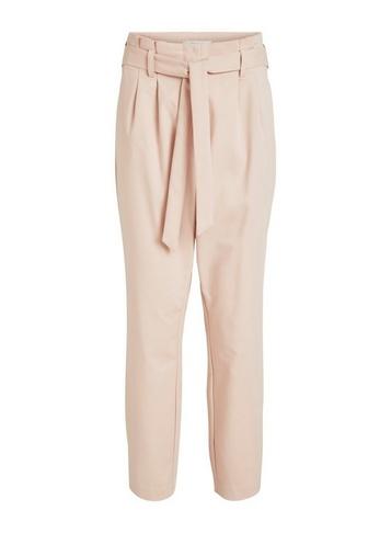 *vila Pink High Waisted Trousers