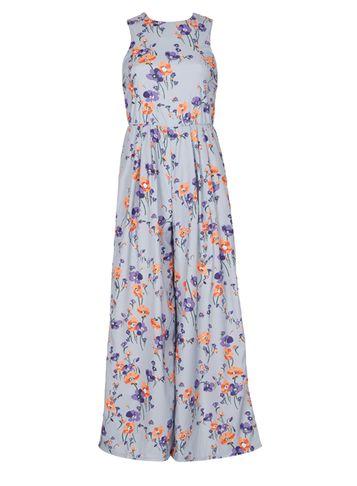 Dorothy Perkins *tenki Grey Floral Jumpsuit