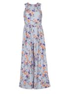 Dorothy Perkins *tenki Grey Floral Jumpsuit
