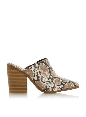 *head Over Heels By Dune Animal Print Cici High Heel Sandals
