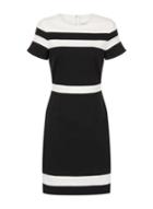 Dorothy Perkins *paper Dolls Black And Cream Panel Dress