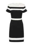 Dorothy Perkins *paper Dolls Black And Cream Panel Dress