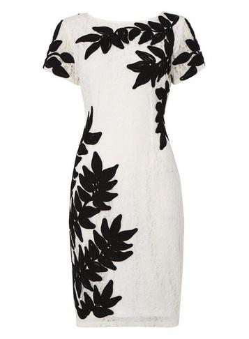 *roman Originals Ivory Tapework Bodycon Dress
