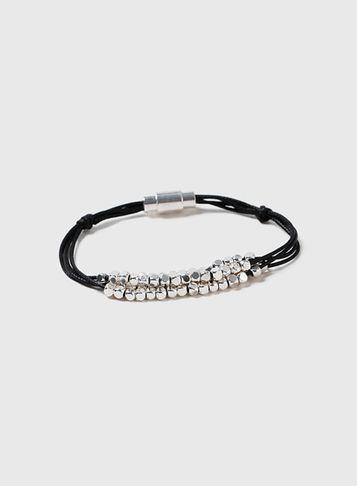 Dorothy Perkins Black Multi Row Beaded Wristwear