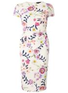 Dorothy Perkins Ivory Floral Pencil Dress