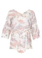 Dorothy Perkins *voulez Vous Multi Paisley Crochet Top