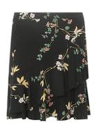 Dorothy Perkins Black Blossom Mini Skirt