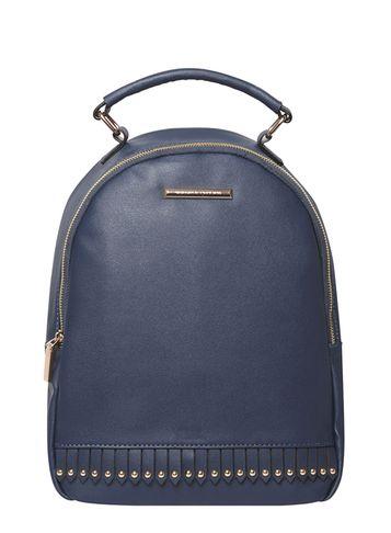 Dorothy Perkins Navy Fringed Backpack
