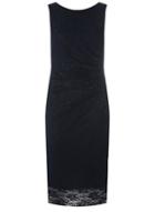 Dorothy Perkins *billie & Blossom Navy Lace Manipulated Bodycon Dress