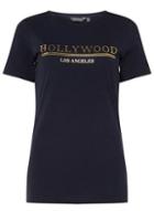 Dorothy Perkins *tall Navy 'hollywood' T-shirt