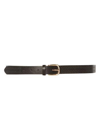 Dorothy Perkins Black Fine Cutout Belt