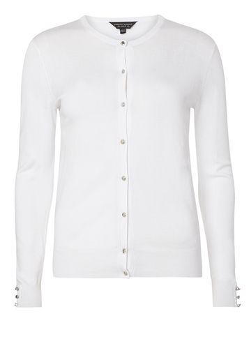 Dorothy Perkins Ivory Viscose Cardigan