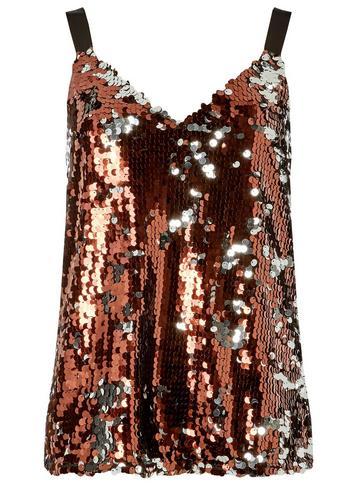 Dorothy Perkins Chocolate Sequin Cami