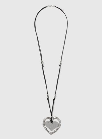 Dorothy Perkins Black Cord Long Necklace
