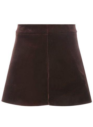 Dorothy Perkins *first & I Red Bonded Scuba Skirt
