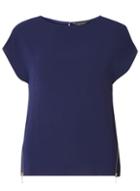 Dorothy Perkins Navy Sip Side Tee