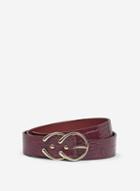 Dorothy Perkins Red Double Circle Belt