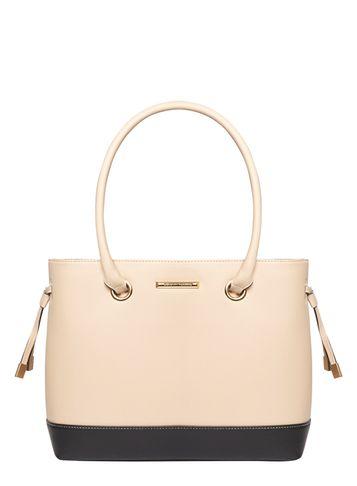Dorothy Perkins Neutral Tie Side Tote Bag