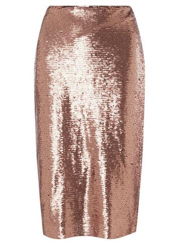 Dorothy Perkins *petite Vero Moda Copper Pencil Skirt