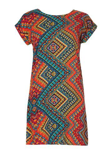 Dorothy Perkins *izabel London Multi Red Print Dress