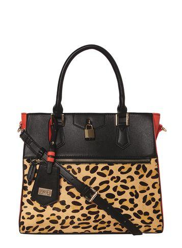 Dorothy Perkins *lydc Coral Lock Front Tote Bag
