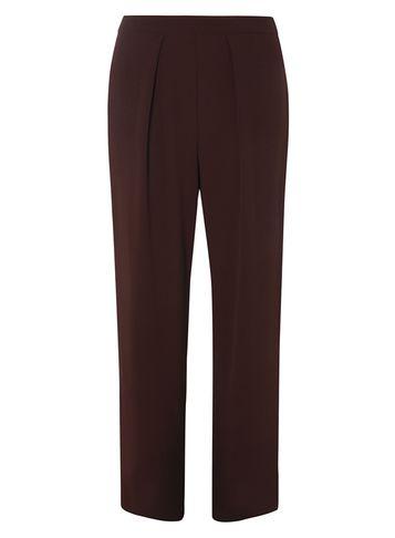 Dorothy Perkins Chocolate Popcorn Palazzo Trousers