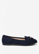 Dorothy Perkins Widefit Navy 'larissa' Loafers