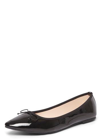 Dorothy Perkins Black 'pandora' Patent Ballerina Pumps