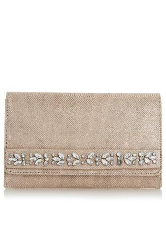 Dorothy Perkins *head Over Heels Begara Trim Detail Clutch