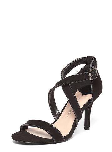 Dorothy Perkins Wide Fit Black 'sandrine' Sandals