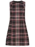 Dorothy Perkins Red Checked Fit And Flare Dress