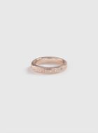 Dorothy Perkins Rose Gold Textured Ring