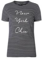 Dorothy Perkins Ivory Striped Motif T-shirt