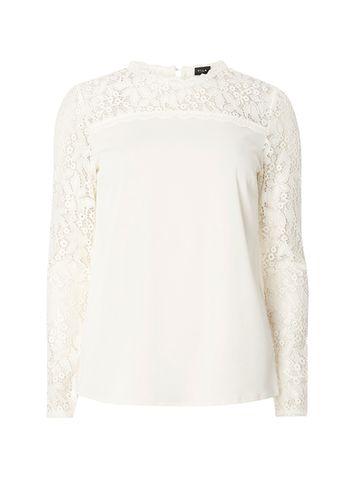 Dorothy Perkins *vila White Victoriana Blouse