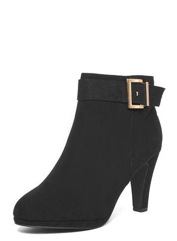 Dorothy Perkins *lily & Franc Black Joanna Boots