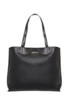 Dorothy Perkins Black Stud Side Shopper Bag