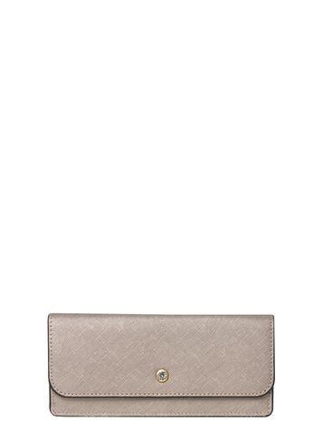 Dorothy Perkins Grey Metallic Foldover Purse