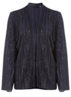 Dorothy Perkins Navy Plisse Cover Up