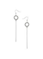 Dorothy Perkins Glitter Circle Tassel Earring