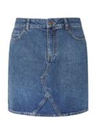 Dorothy Perkins Mid Wash Denim Mini Skirt