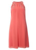 Dorothy Perkins *showcase Coral Lily Trapeze Dress