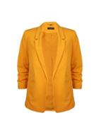 Dorothy Perkins Mango Ruched Sleeve Jacket