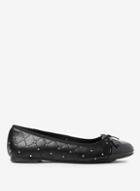 Dorothy Perkins Wide Fit Black Pu Petra Pumps