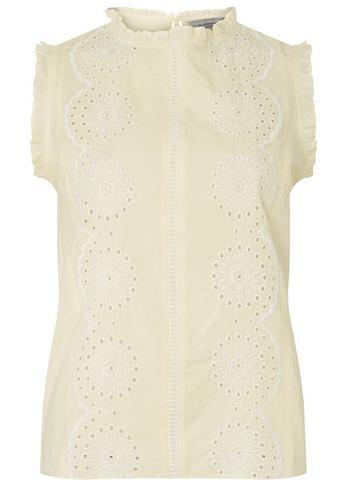 Dorothy Perkins Petite Pale Yellow Shell Top