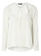 Dorothy Perkins Ivory Ruffle Front Blouse