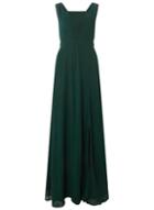 Dorothy Perkins Green Satin Cowl Neck Maxi Dress